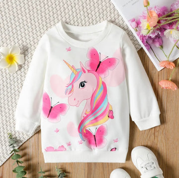 Pink Unicorn Sweatshirt